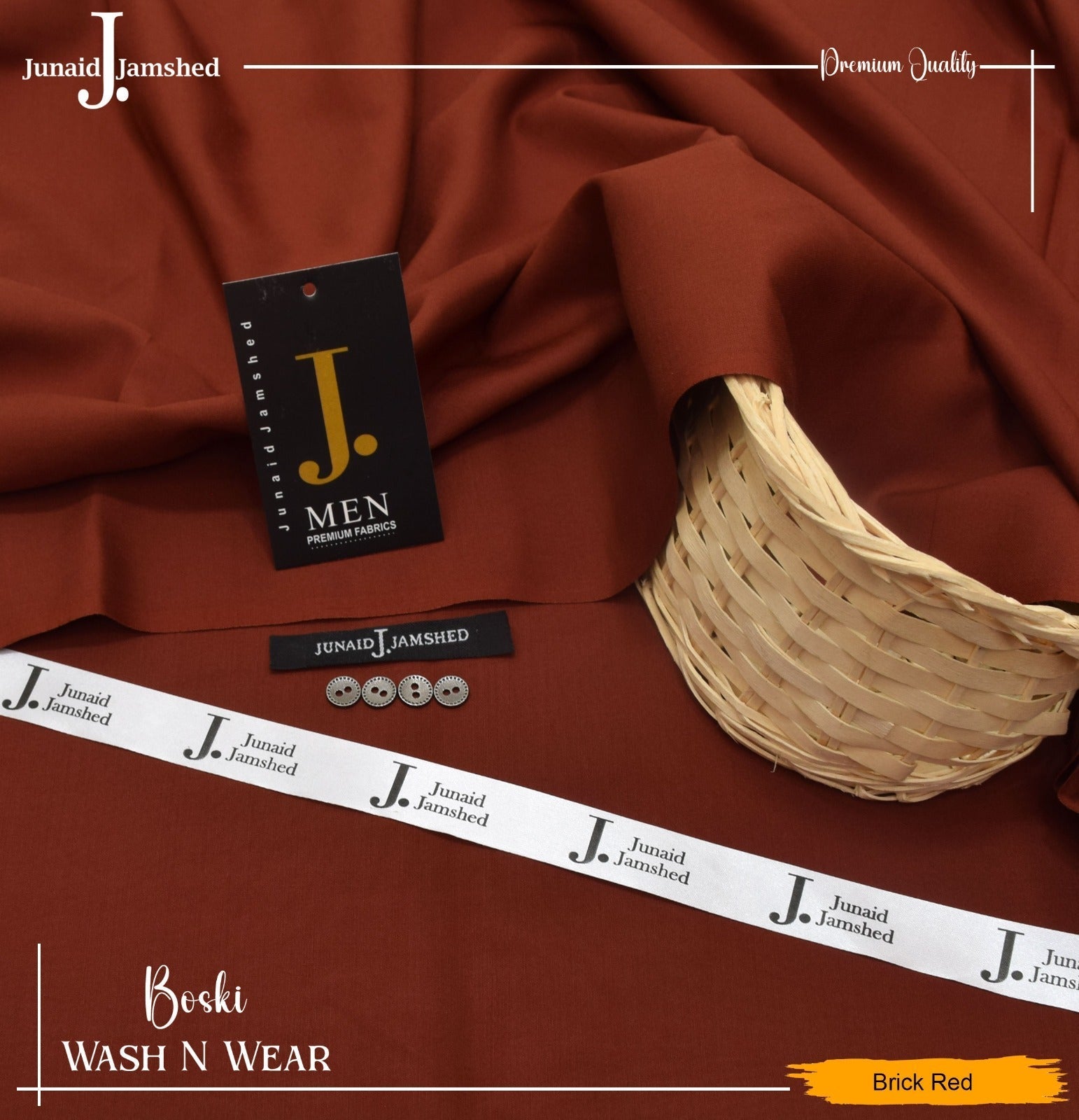 DESIRE WASH AND WEAR - FOUR SEASON-BRICK RED