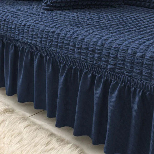 BUBBLE  SOFA COVER - Blue