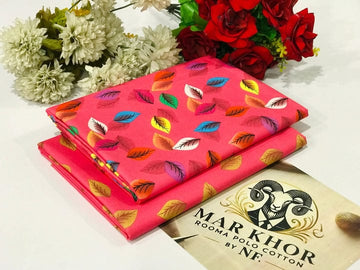 2pc Polo Cotton Unsititched suit -246